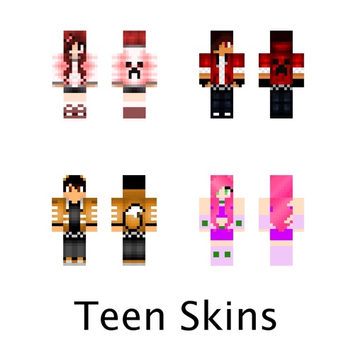 Best Teen Skins - New Teen Skins For Minecraft PE iOS App
