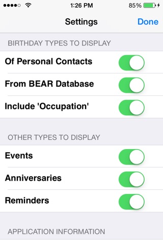 Birthdays, Events, Anniversaries & Reminders screenshot 2