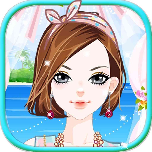 Attractive Summer Queen - Fashion Beauty Dress Up Salon Icon