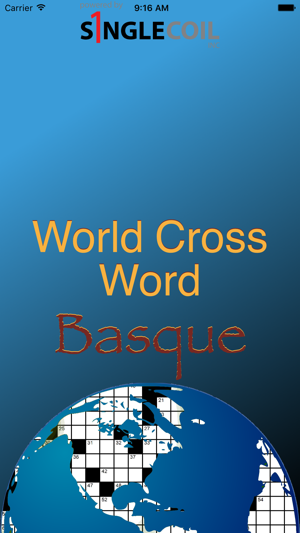 World Cross Word Basque