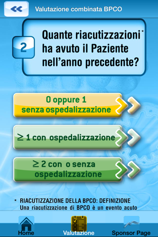 Valutazione Combinata BPCO screenshot 3