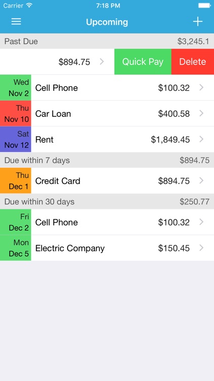 iBill Reminder Pro