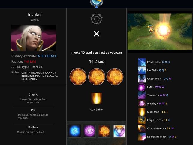 Invoker Trainer for iPad(圖1)-速報App