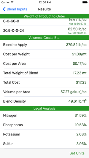 Fertilizer Blend Calculator(圖3)-速報App