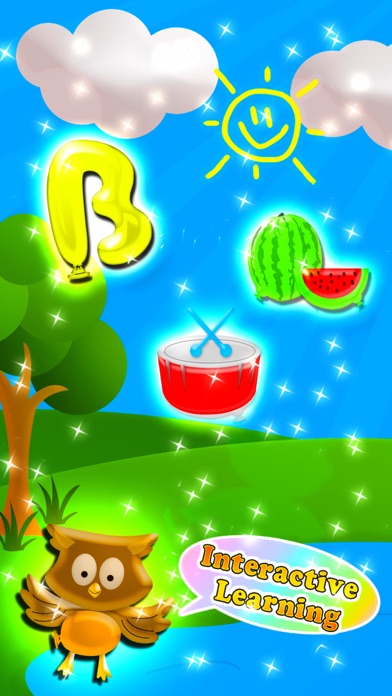 Balloon Baby School - Interactive flash cards and balloons popping game with 220+ first words HD Screenshot 3