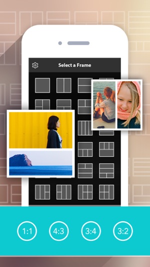 Photo Collage HD Pro – Pic Frame Maker Grid Editor(圖1)-速報App