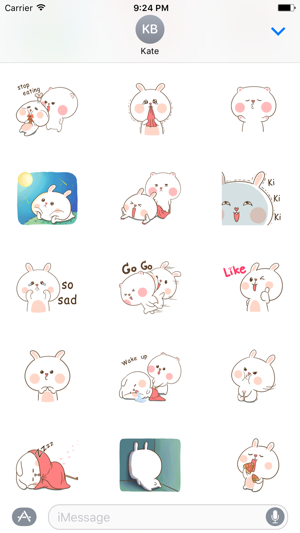 Bear And Rabbit Sticker(圖2)-速報App