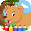 Zoo Animal Coloring Book - Fun Kids Drawing