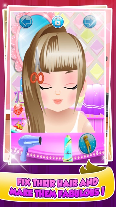 A Wedding Fashion Salon Spa Makeover - fun little make up casual kids games for girls & boys Screenshot 2