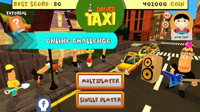 Taxi Driver 3D City