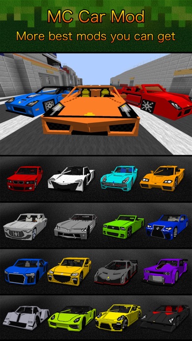 Car Mods Guide for Minecraft PC Game Edition Screenshot