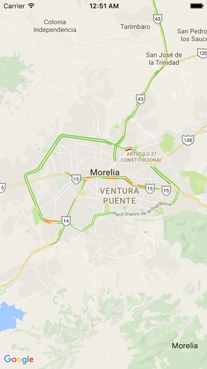 Tráfico Morelia