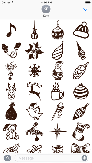 Christmas Hand Drawn Sticker(圖1)-速報App