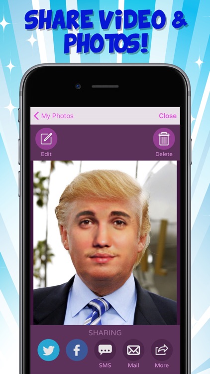 Trump Yourself Live - Make Trump Photos & Videos screenshot-3