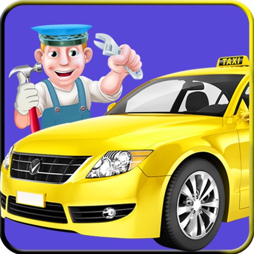 Taxi Mechanic & Repair Shop Games Icon