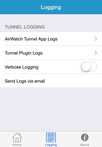 AirWatch Tunnel screenshot 3