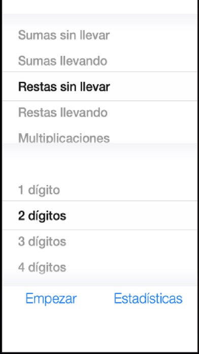 How to cancel & delete Cálculo Mental para primaria from iphone & ipad 1