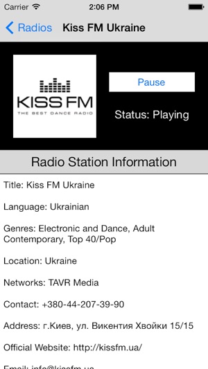 Revive Make once Ukraine Radio Live Player (Ukrainian / українська) on the App Store