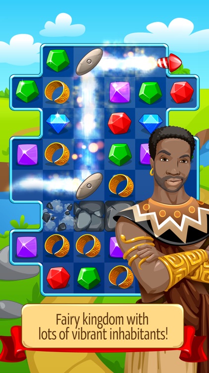 Knight Girl - Match 3 Puzzle screenshot-2