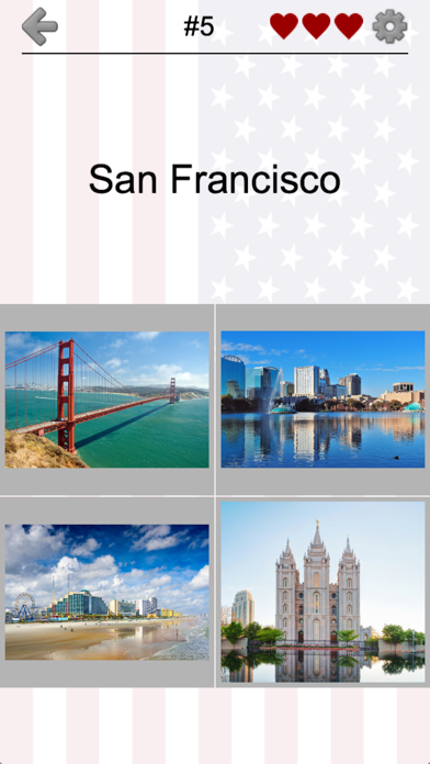 US Cities and State Capitol Buildings Quiz screenshot 4