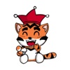 Tiger Clown Sticker