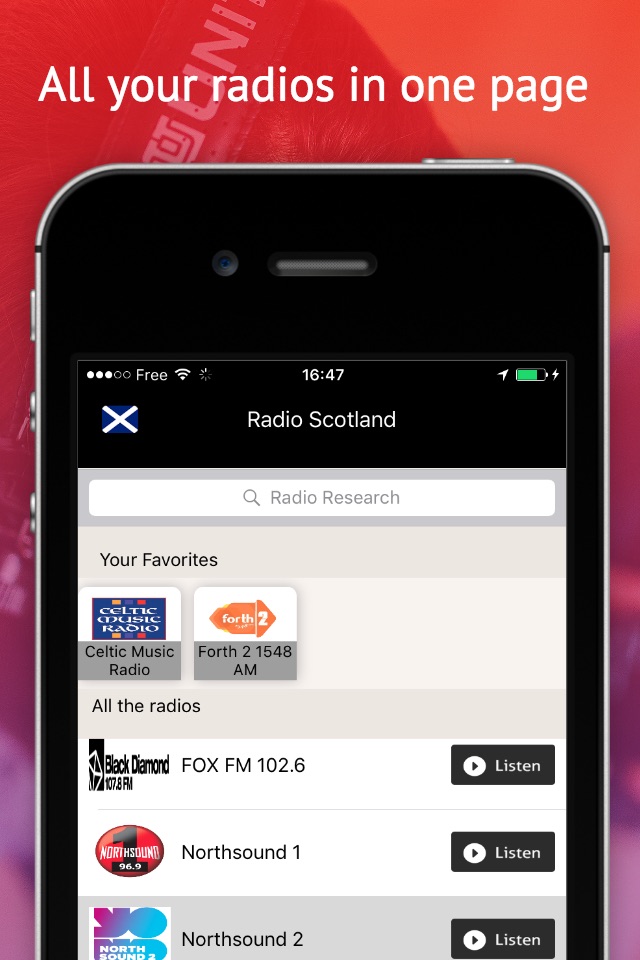 Radio Scotland - Radios SCO FREE - na h-Alba screenshot 2