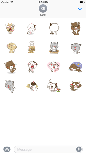 Lovely Stray Cat - Animated Stickers And Emoticons(圖1)-速報App