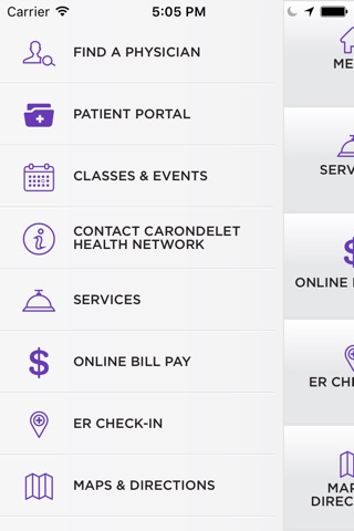 Carondelet Hospital Network screenshot 2