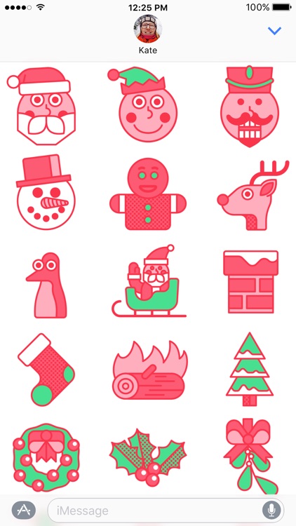 Yuletide Stickers