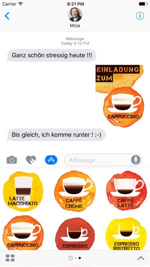 Kaffee-Chat