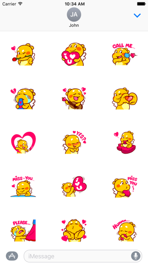 Golden Cupid Sticker