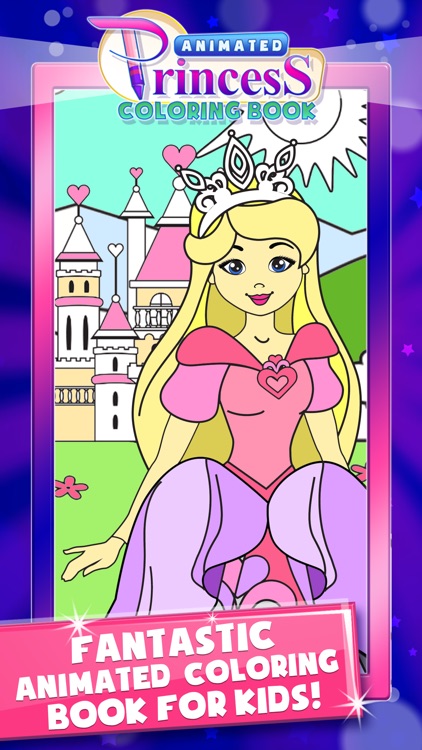 Coloring Book Game: Princess