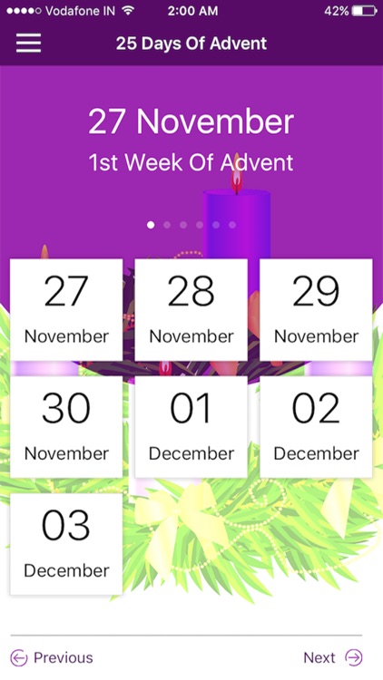 25 Days Of Advent