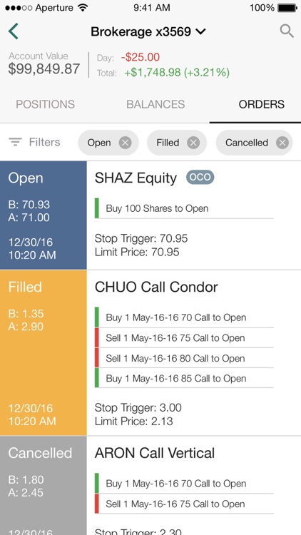 OptionsHouse Mobile screenshot-4
