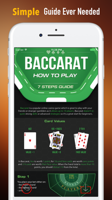 Baccarat for Beginners Tips-Strategy and Tutorial screenshot 2