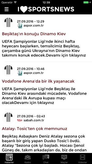 Sports News - Beşiktaş JK edition(圖2)-速報App