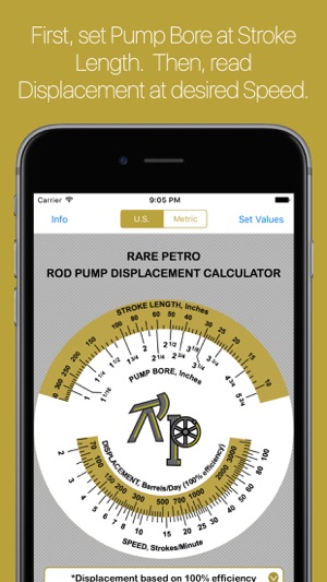 Rod Pump Displacement Calculator PRO(圖3)-速報App