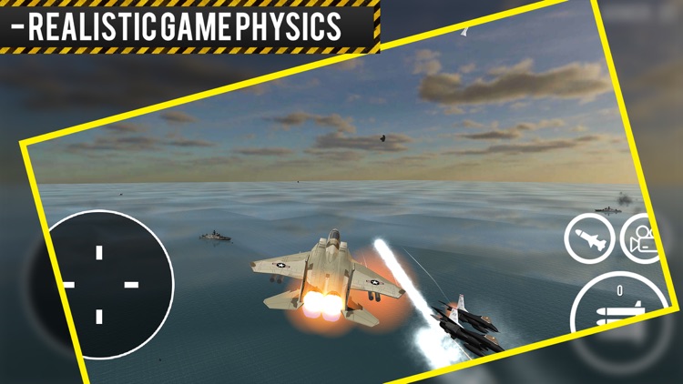 F16 Naval Jet Air Strike : Warfare Combat 3D screenshot-3