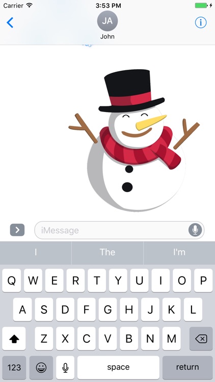 SANTAstickermoji