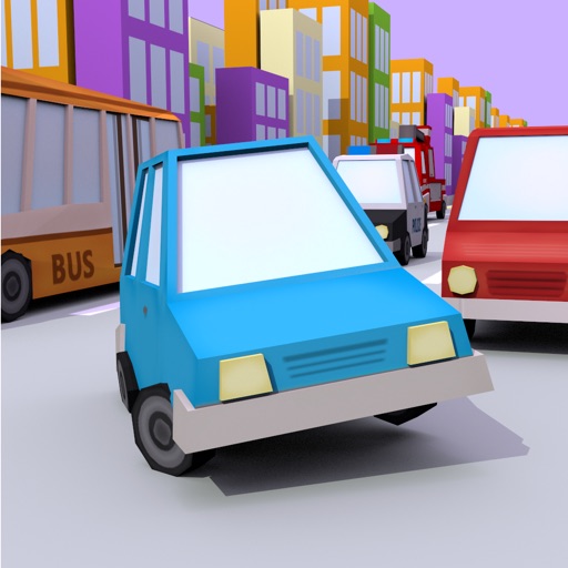 Crazy Road : Trouble Racer iOS App