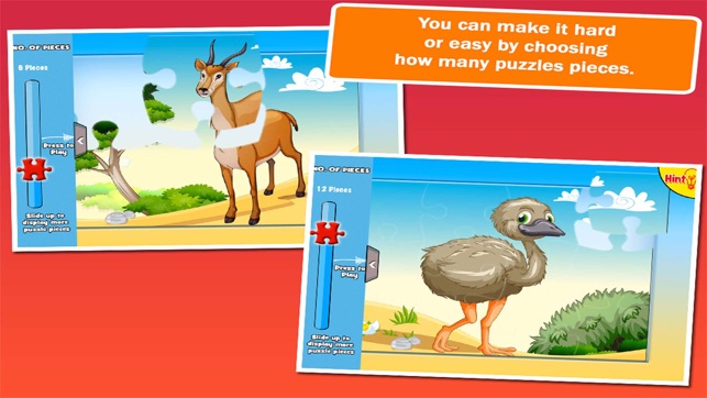 Animal Jigsaw Puzzle: Cartoon Puzzles for Kids(圖3)-速報App