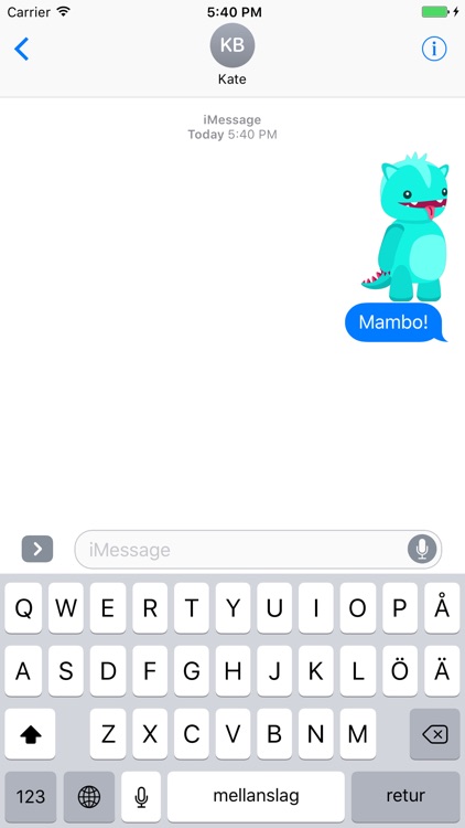 Mamborado Stickers