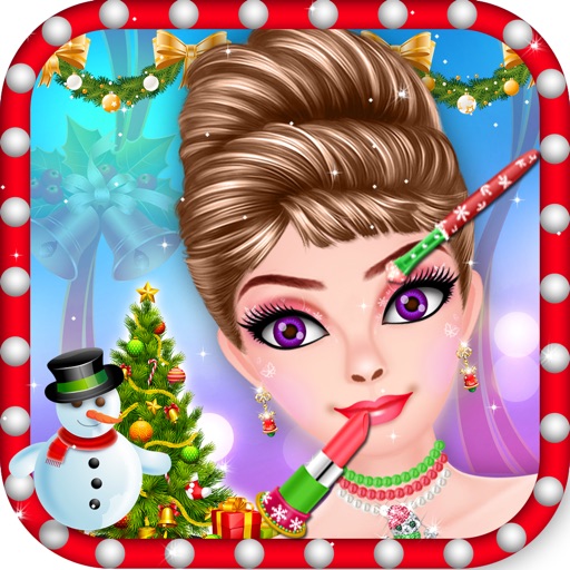 Merry Christmas Dressup Salon - Girls games free iOS App