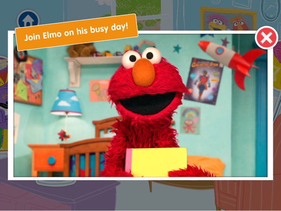 Скачать A Busy Day for Elmo: Sesame Street Video Calls