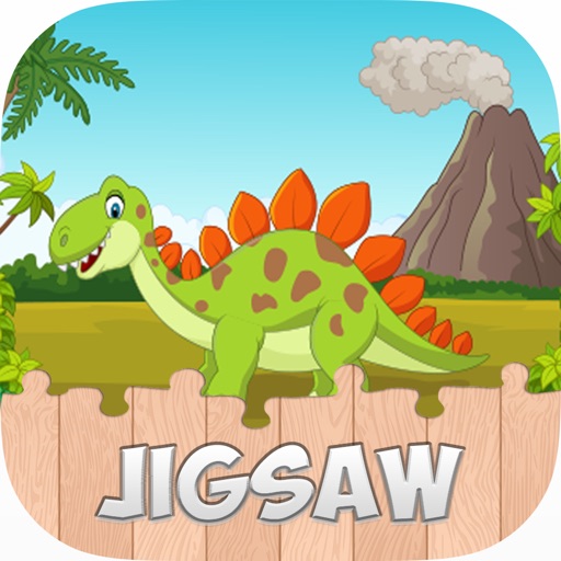 Dinosaur Magic Jigsaw Puzzles Free Games iOS App