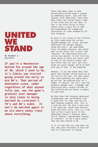 STAND Fanzine screenshot 2