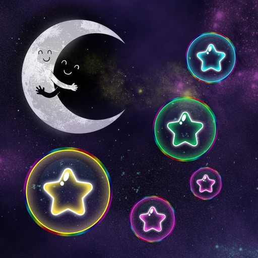 Night Star Bubbles Icon