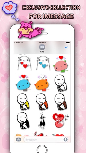 Top LOVE Stickers Emoji(圖4)-速報App