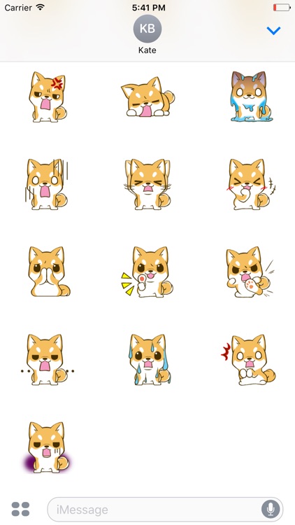 Little Cute Dog Sticker screenshot-3