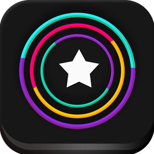 Star Pop In Purple Color Wheel 2k16 iOS App